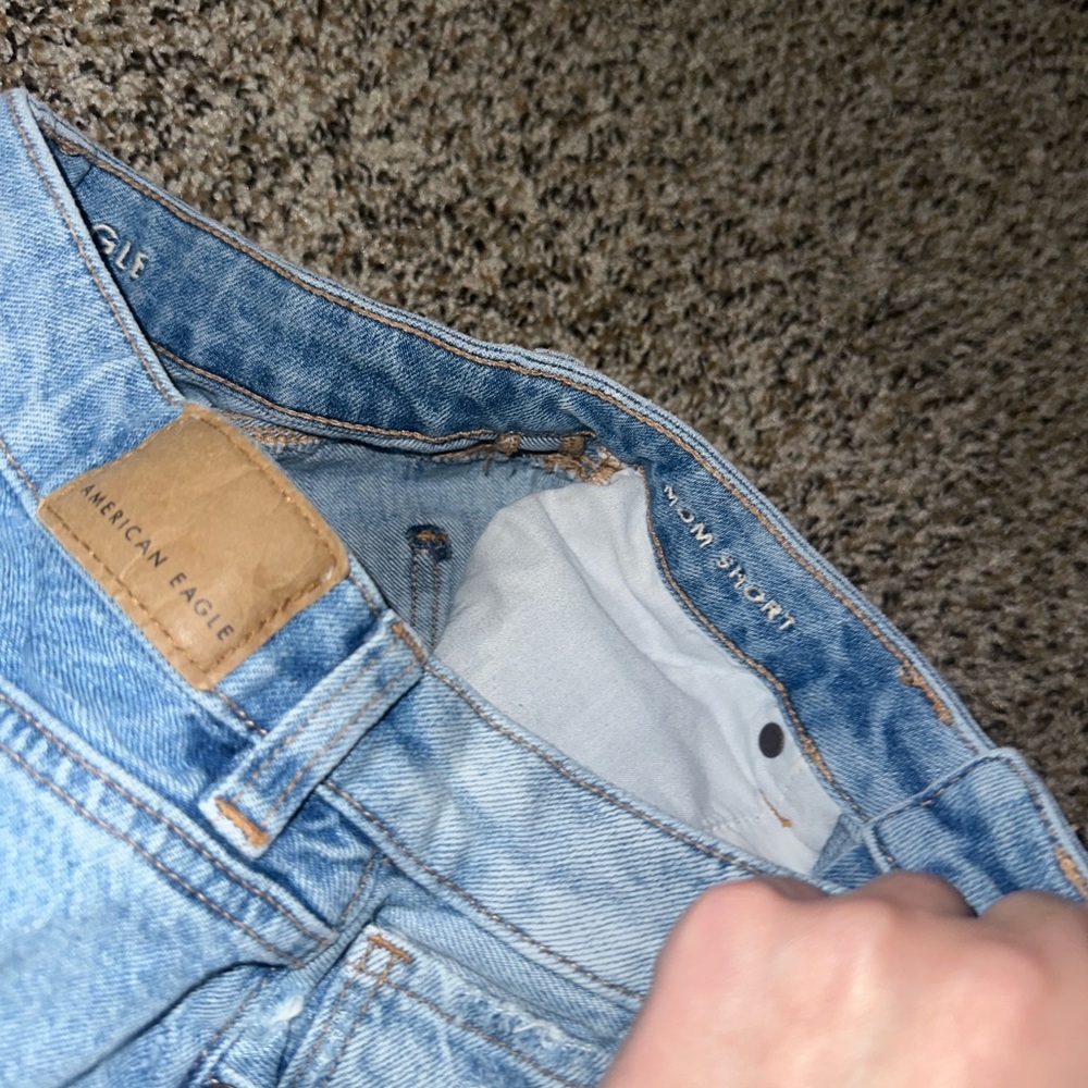 American Eagle Denim Mom Shorts - Picture 10 of 15